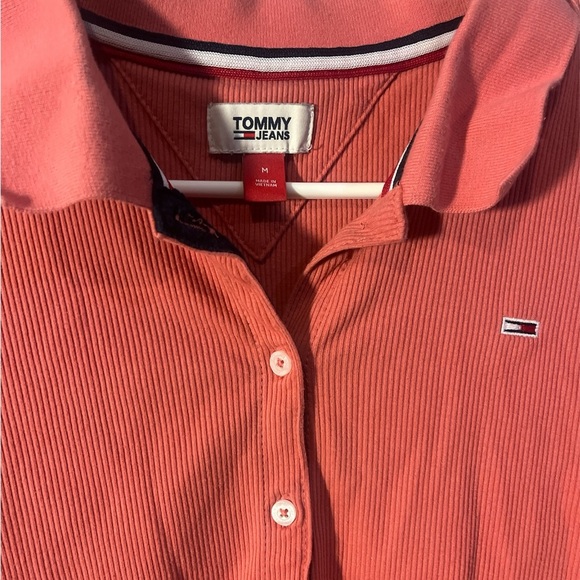 Tommy Hilfiger Coral Button-Up Polo - Picture 2 of 3
